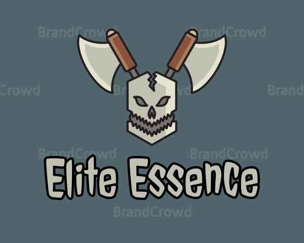 Skull Axe Esports Logo