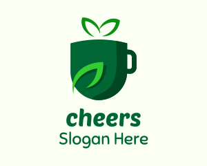 Herbal Tea Drink  Logo