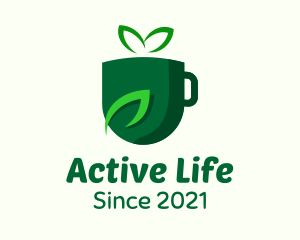 Organic Product - Herbal Tea Drink logo design