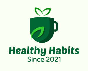 Herbal Tea Drink  logo design