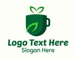 Herbal Tea Drink  Logo