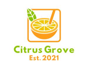 Citrus - Citrus Juice Drink logo design