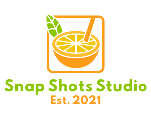 Food Store - Citrus Juice Drink logo design