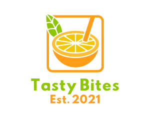 Citrus Juice Drink logo design