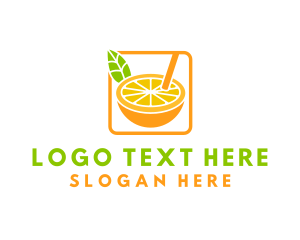 Citrus Juice Drink Logo