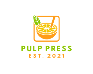 Citrus Juice Drink logo design