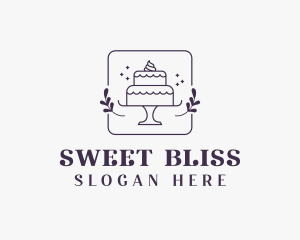 Cake Dessert Bakery logo design