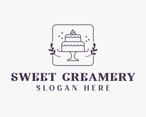 Cake Dessert Bakery logo design