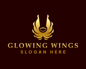 Angel Wings Wellness  logo design