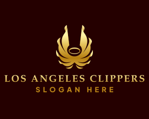 Angel Wings Wellness  logo design