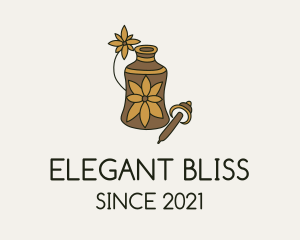 Essence - Flower Essential Oil logo design