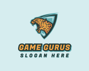 Gaming Wild Leopard logo design