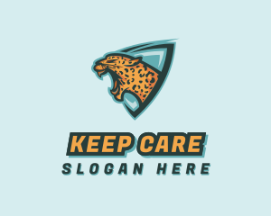 Gaming Wild Leopard logo design