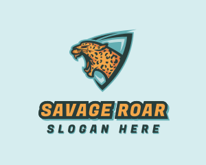 Gaming Wild Leopard logo design