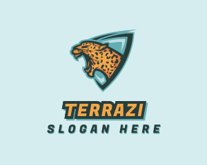 Gaming Wild Leopard logo design