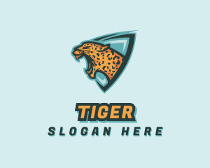 Gaming Wild Leopard logo design