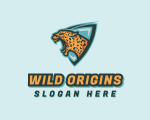 Gaming Wild Leopard logo design