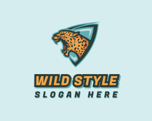 Gaming Wild Leopard logo design