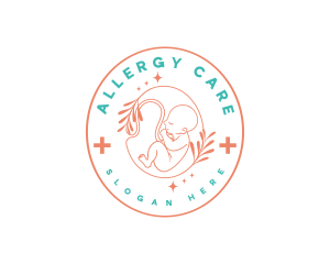 Medical Care Pregnancy logo design