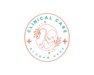 Medical Care Pregnancy logo design