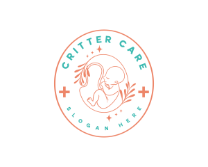 Medical Care Pregnancy logo design