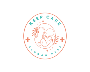 Medical Care Pregnancy logo design