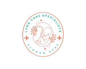 Medical Care Pregnancy logo design