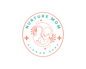 Postnatal - Medical Care Pregnancy logo design