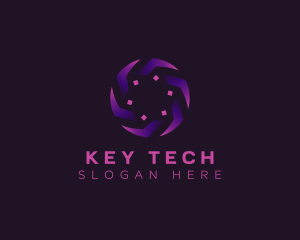 Spiral Motion Tech logo design