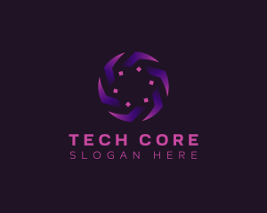 Spiral Motion Tech logo design