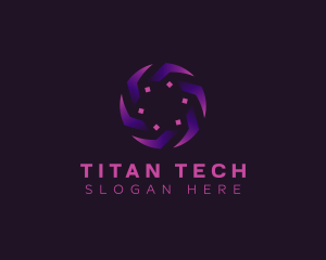 Spiral Motion Tech logo design