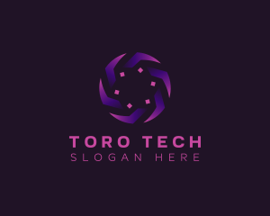 Spiral Motion Tech logo design