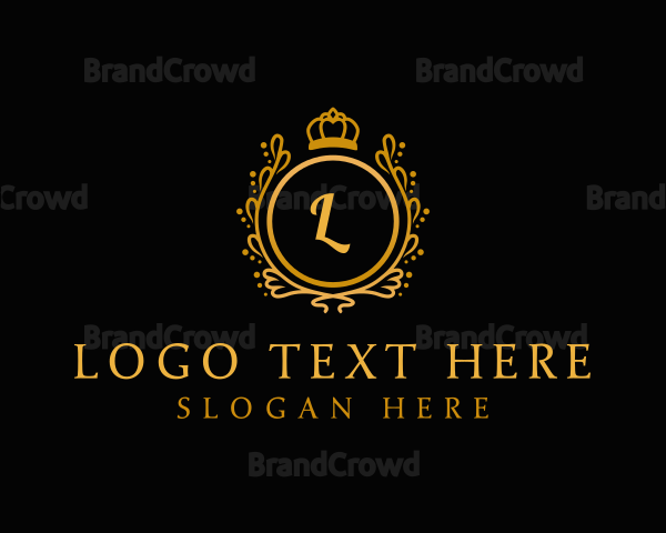 Crown Luxury Ornament Boutique Logo