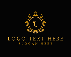 Exclusive - Crown Luxury Ornament Boutique logo design