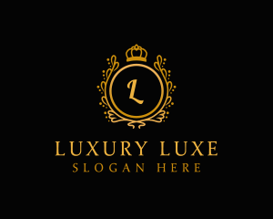 Crown Luxury Ornament Boutique logo design