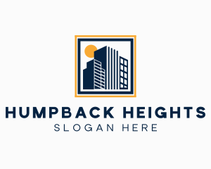 City Tower Heights Building logo design