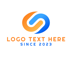 Futuristic - Digital Technology Lettermark logo design