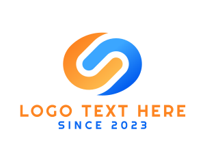 Web - Digital Technology Lettermark logo design