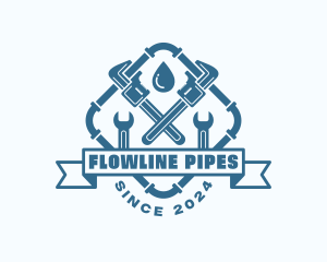 Pipe Plumbing Fix logo design