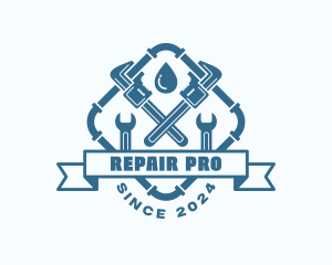 Pipe Plumbing Fix logo design