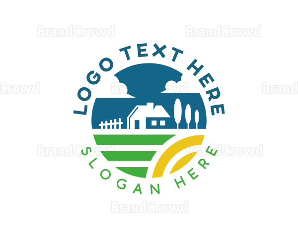 Garden Field Landscaping Logo