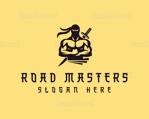 Ninja Sword Warrior Logo