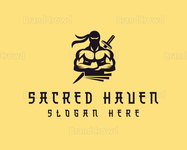 Ninja Sword Warrior Logo
