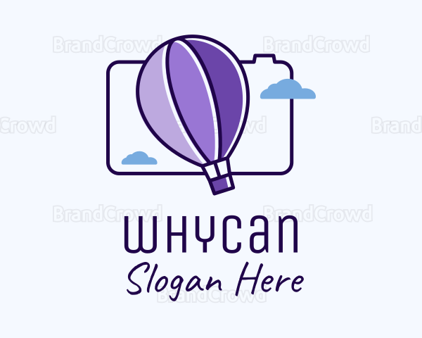 Hot Air Balloon Photography Logo