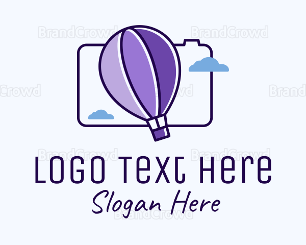 Hot Air Balloon Photography Logo