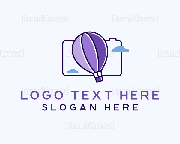 Hot Air Balloon Camera Logo