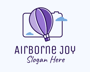 Balloon - Hot Air Balloon Photography logo design