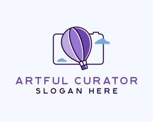 Hot Air Balloon Photography logo design