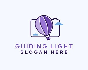 Hot Air Balloon Camera logo design