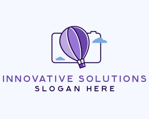 Hot Air Balloon Photography logo design